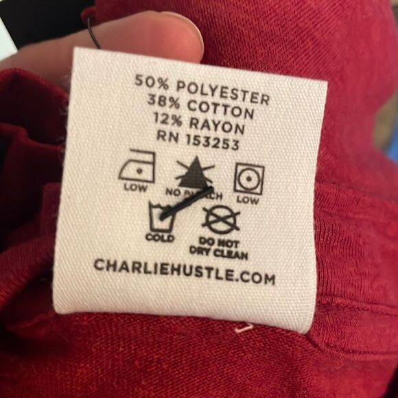 ✨Charlie Hustle Unisex Boom Town Basketball T-Shirt, NWT - Picture 6 of 6